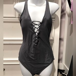 Women’s Michael Kors Size 12 Black Swimsuit